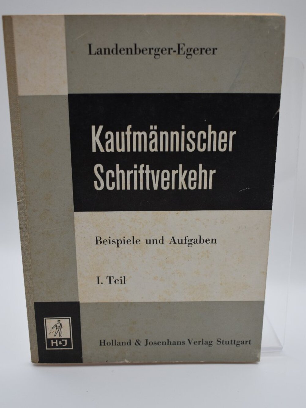 Vintage 1960 Kaufmännischer Schriftverkehr I. Teil German Business Textbook